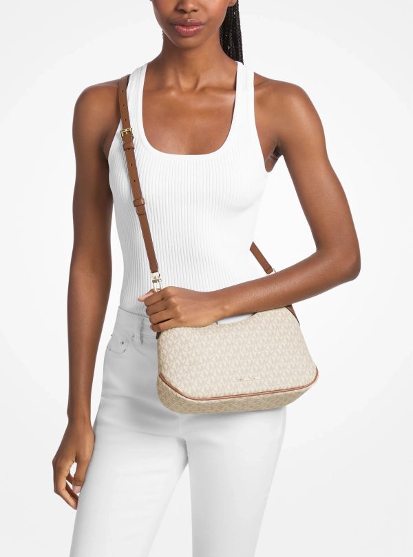 Michael Kors Jet Set Medium Signature Logo Convertible Crossbody Bag - Preorder