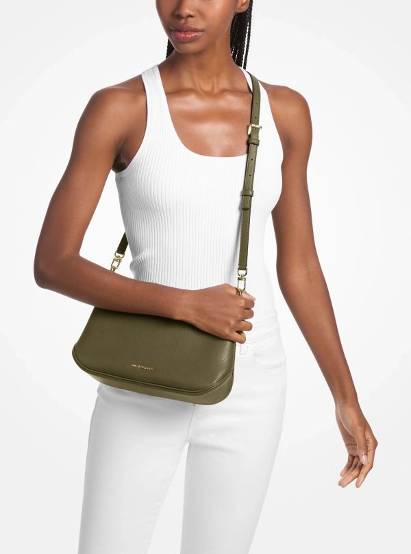 Michael Kors Jet Set Medium Leather Crossbody Bag - Preorder