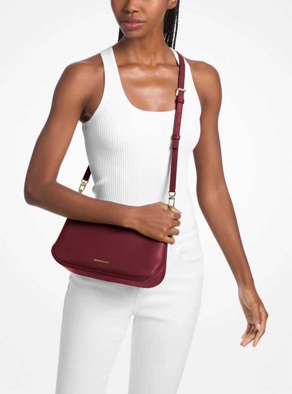 Michael Kors Jet Set Medium Leather Crossbody Bag - Preorder