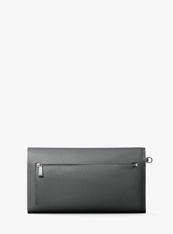 Michael Kors Jet Set Medium Pebbled Leather Convertible Wristlet - Preorder