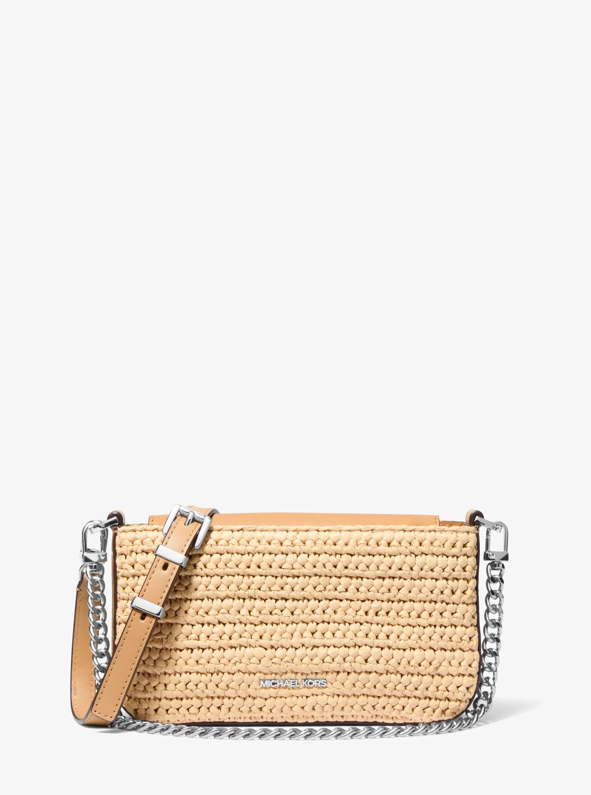 Michael Kors Bryant Small Crocheted Convertible Crossbody Pochette - Preorder