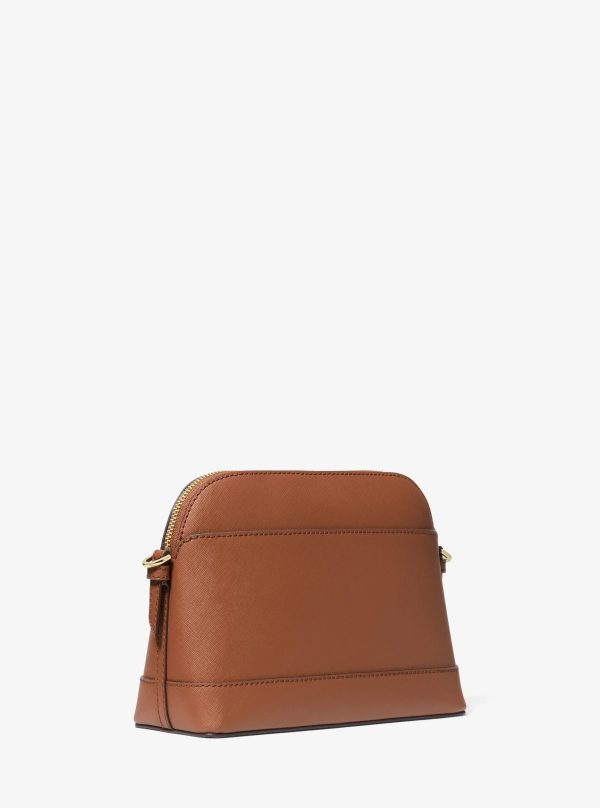 Michael Kors Large Saffiano Leather Dome Crossbody Bag - Preorder