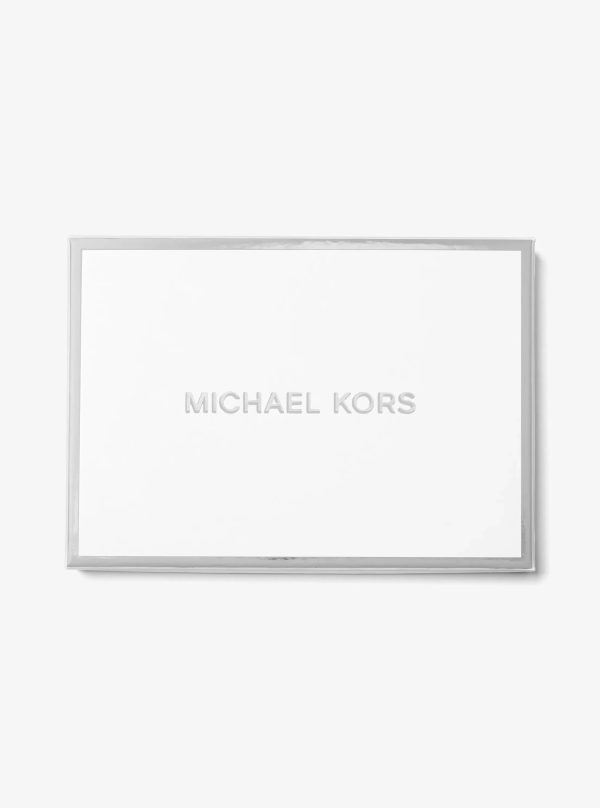Michael Kors Jet Set Small Signature Logo Zip-Around Card Case - Preorder
