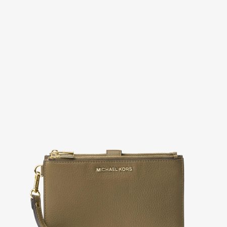 Michael Kors Adele Leather Smartphone Wallet - Preorder — Pistachio