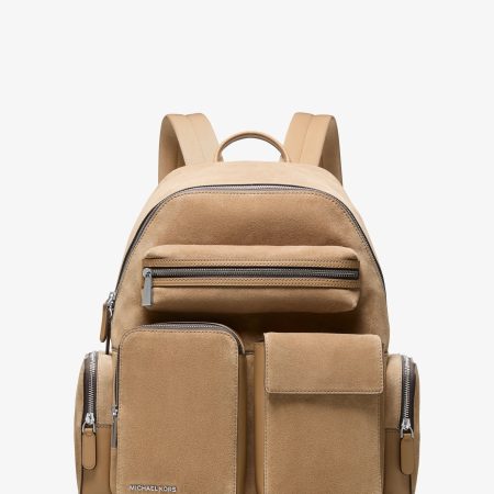 Michael Kors Dakota Suede Cargo Backpack - Preorder — Husk
