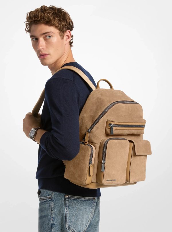 Michael Kors Dakota Suede Cargo Backpack - Preorder