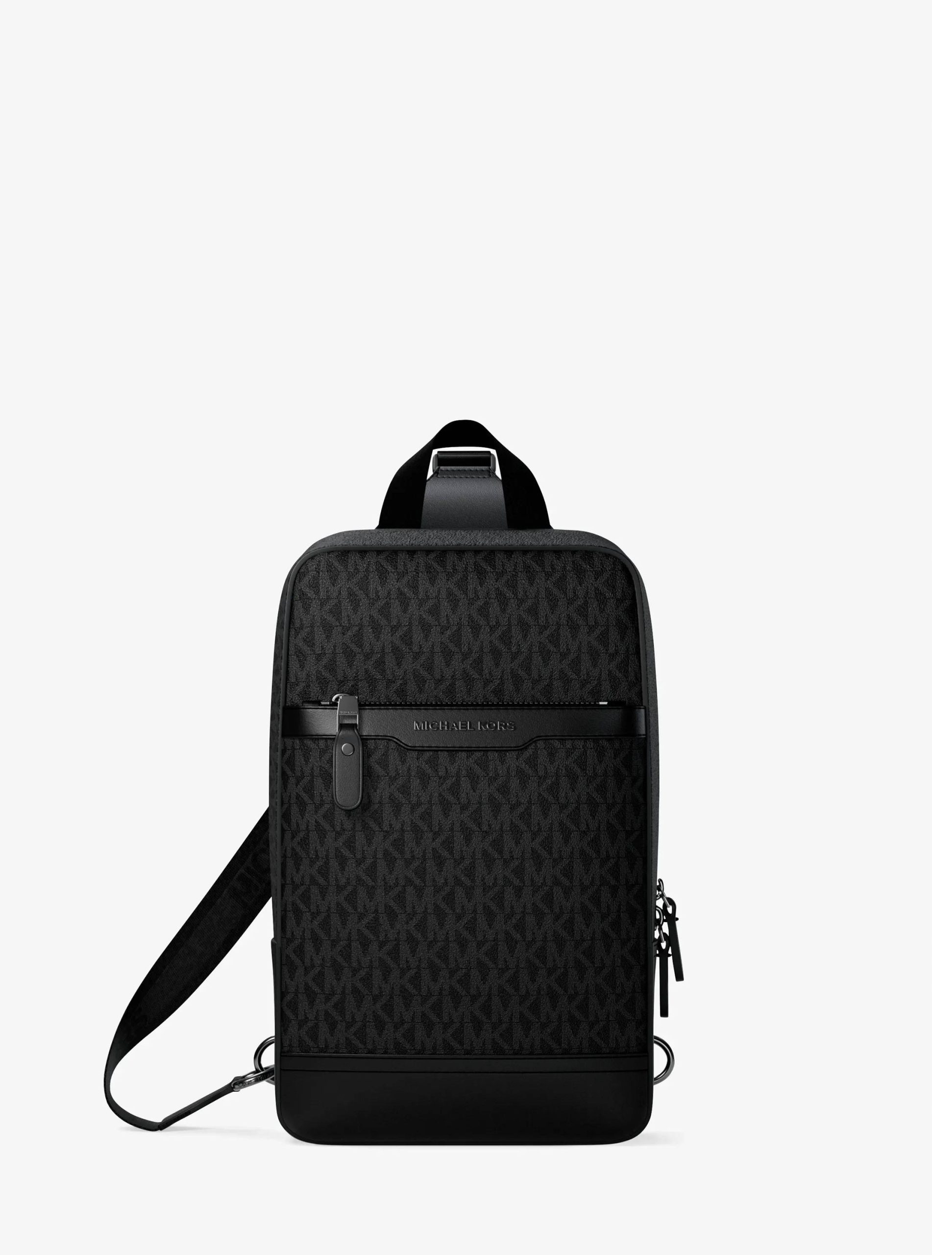 Michael Kors Hudson Signature Logo Travel Sling Pack - Preorder