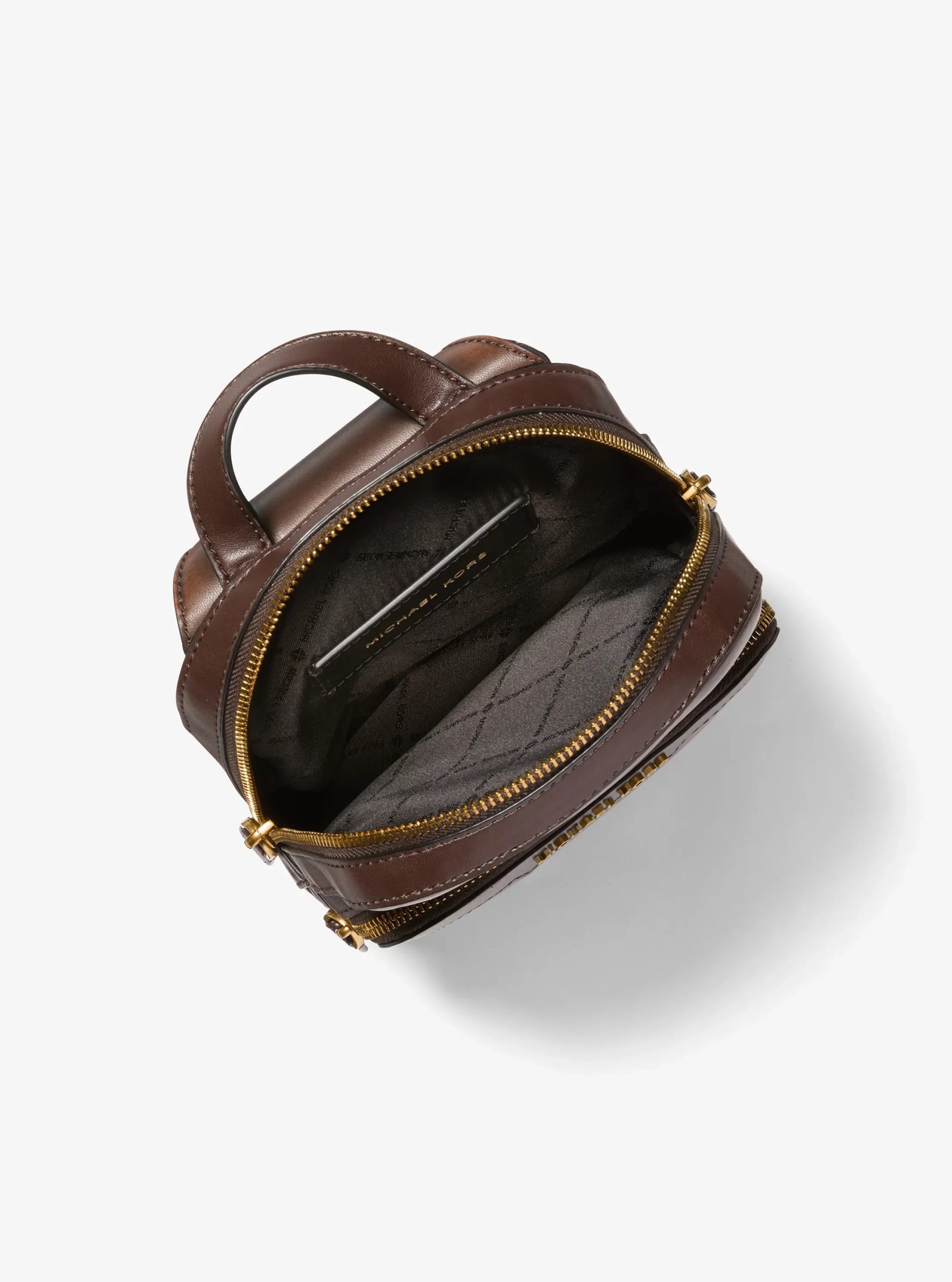 Michael Kors Hudson Medium Burnished Leather Sling Bag - Preorder