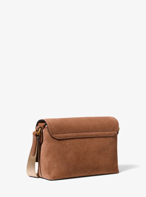 Michael Kors Hudson Mini Suede Messenger Bag - Preorder