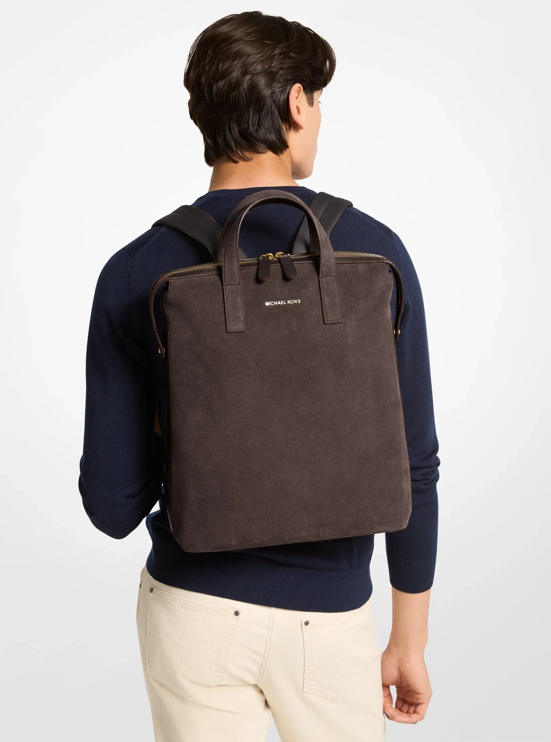 Michael Kors Nicholas Suede Convertible Backpack - Preorder