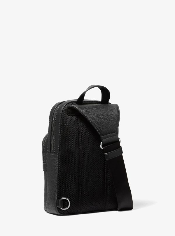 Michael Kors Hudson Medium Pebbled Leather Sling Bag - Preorder