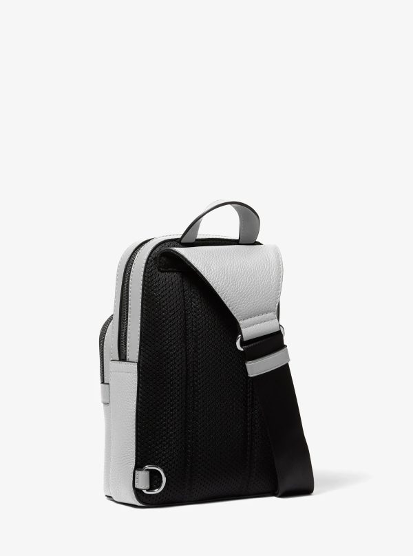 Michael Kors Hudson Medium Pebbled Leather Sling Bag - Preorder