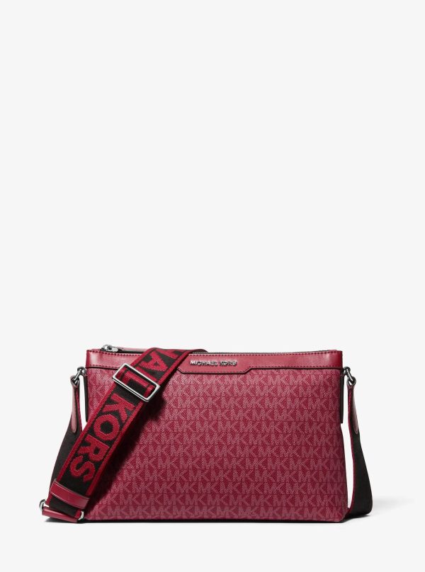 Michael Kors Hudson Signature Logo Messenger Bag - Preorder