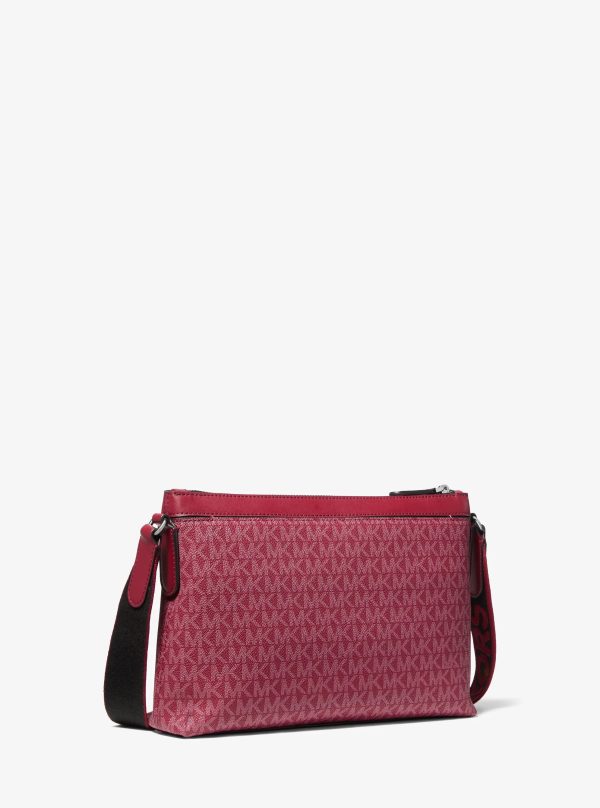 Michael Kors Hudson Signature Logo Messenger Bag - Preorder