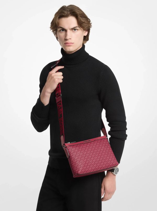 Michael Kors Hudson Signature Logo Messenger Bag - Preorder