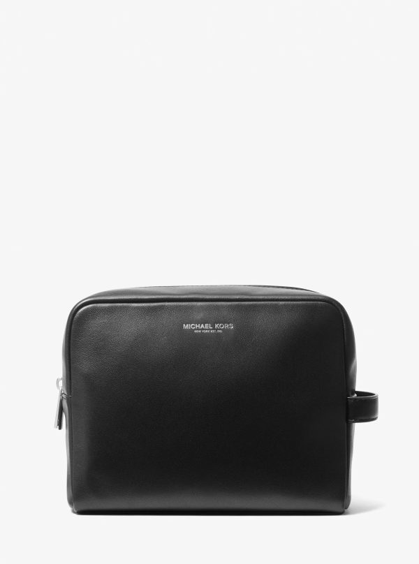 Michael Kors Hudson Leather Travel Kit - Preorder
