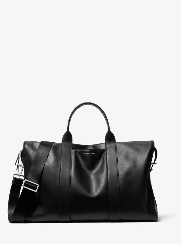 Michael Kors Nicholas Medium Leather Slouch Duffel Bag - Preorder