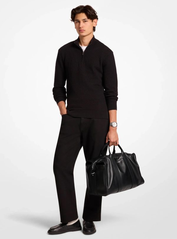 Michael Kors Nicholas Medium Leather Slouch Duffel Bag - Preorder
