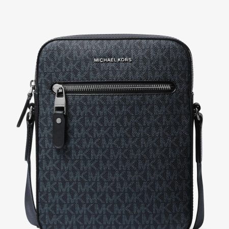 Michael Kors Henry Logo Flight Bag - Preorder — Admrl Plblue