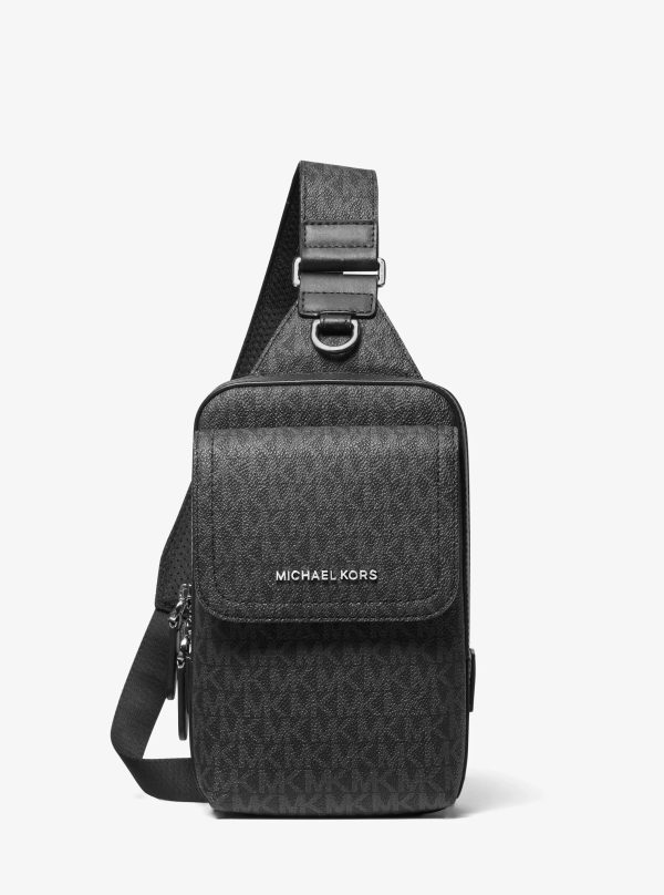 Michael Kors Hudson Signature Logo Sling Bag - Preorder