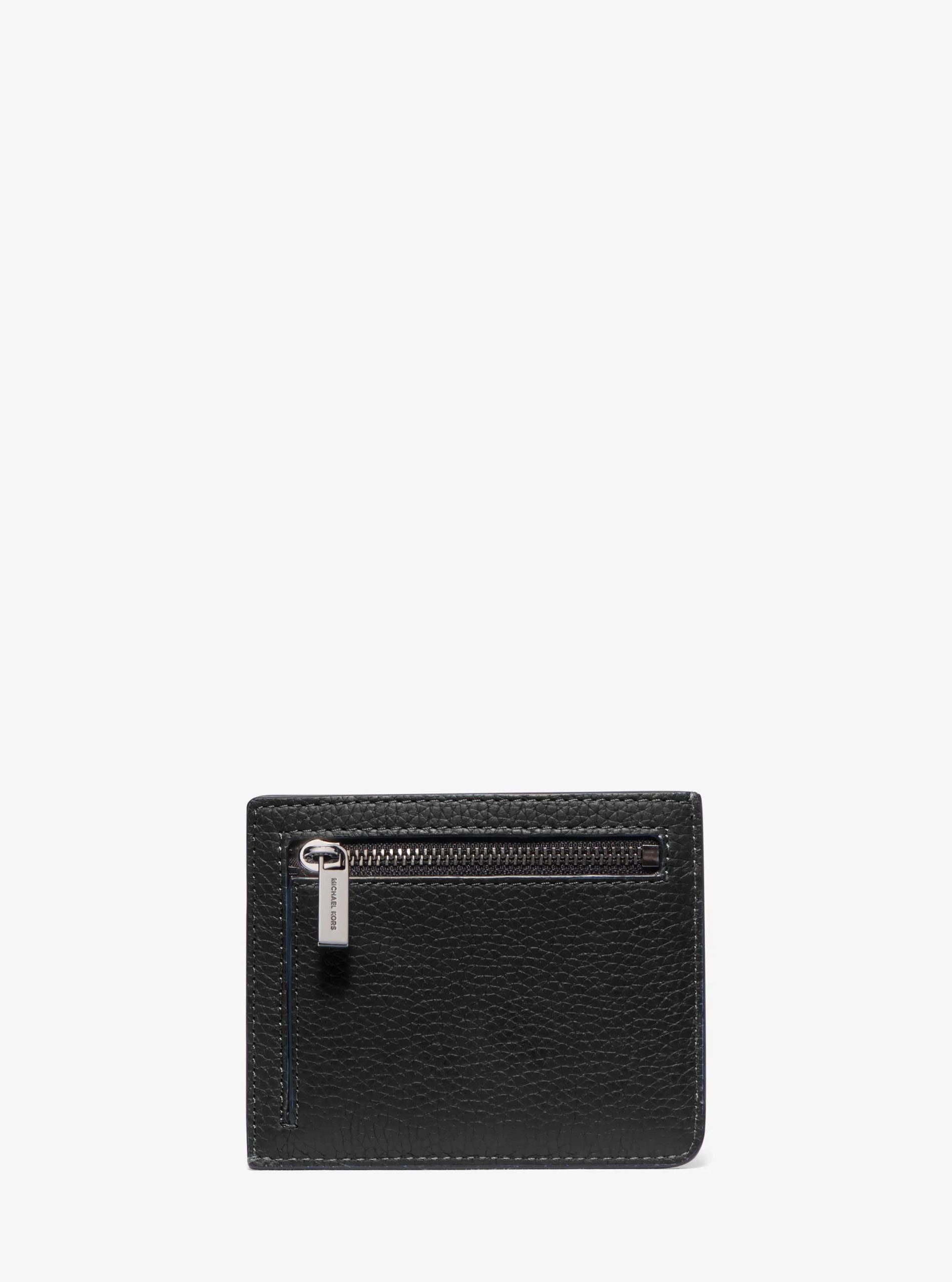 Michael Kors Hudson Pebbled Leather Card Case - Preorder