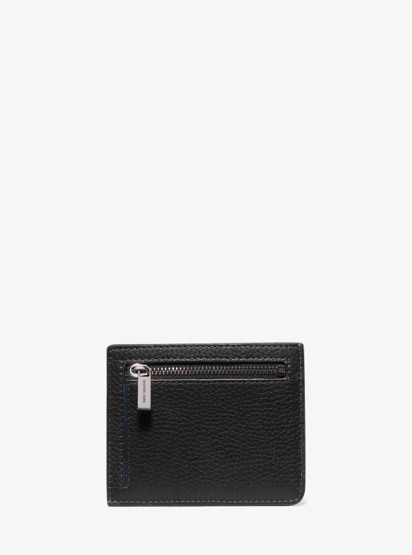 Michael Kors Hudson Pebbled Leather Card Case - Preorder