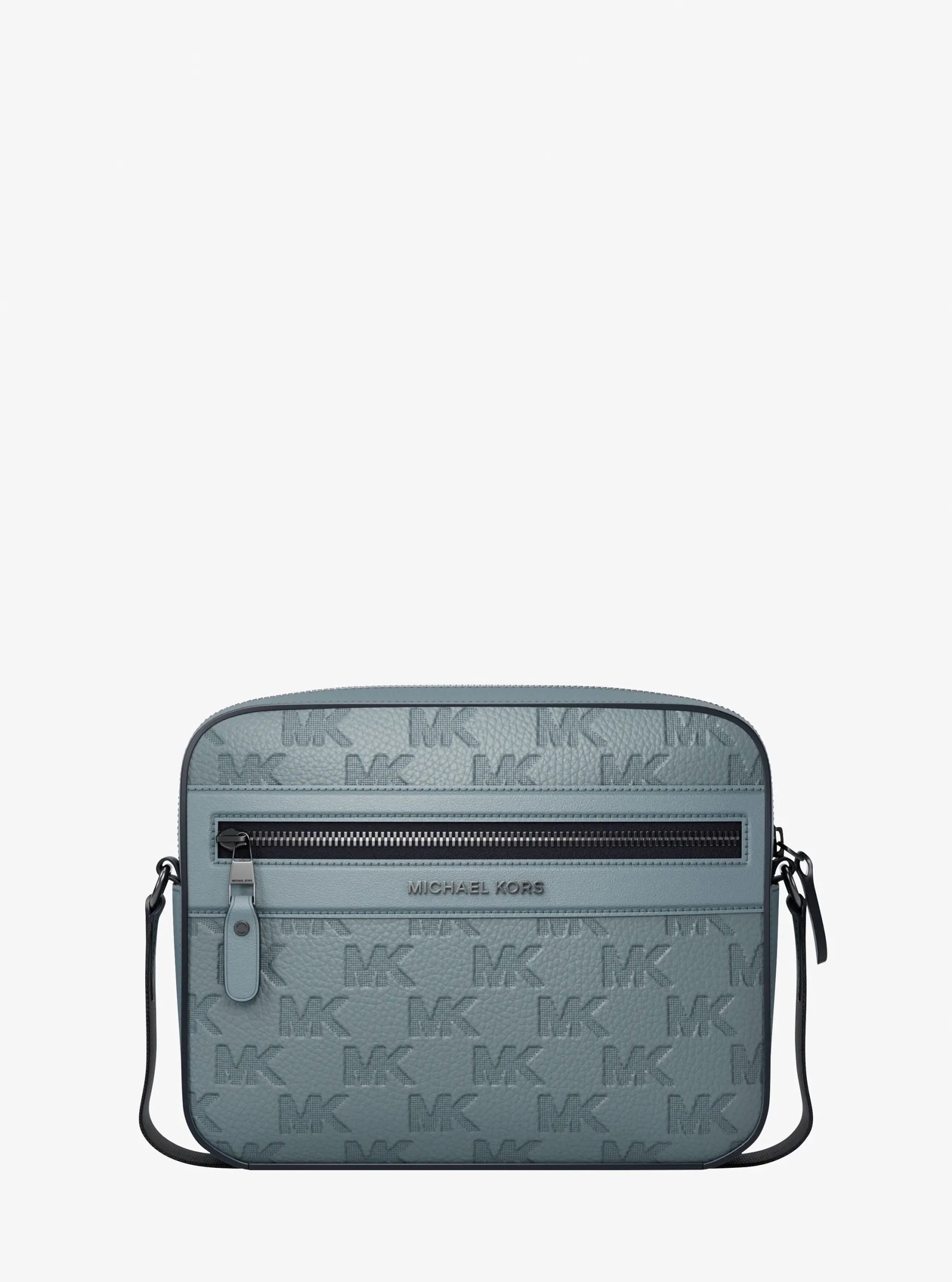 Michael Kors Jet Set Logo Embossed Leather Crossbody Bag - Preorder