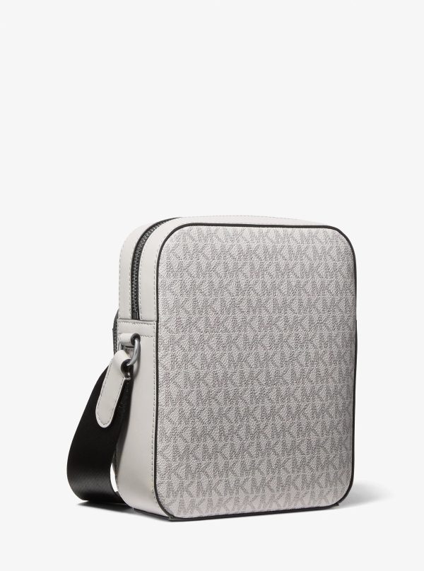 Michael Kors Hudson Mini Signature Logo Flight Bag - Preorder