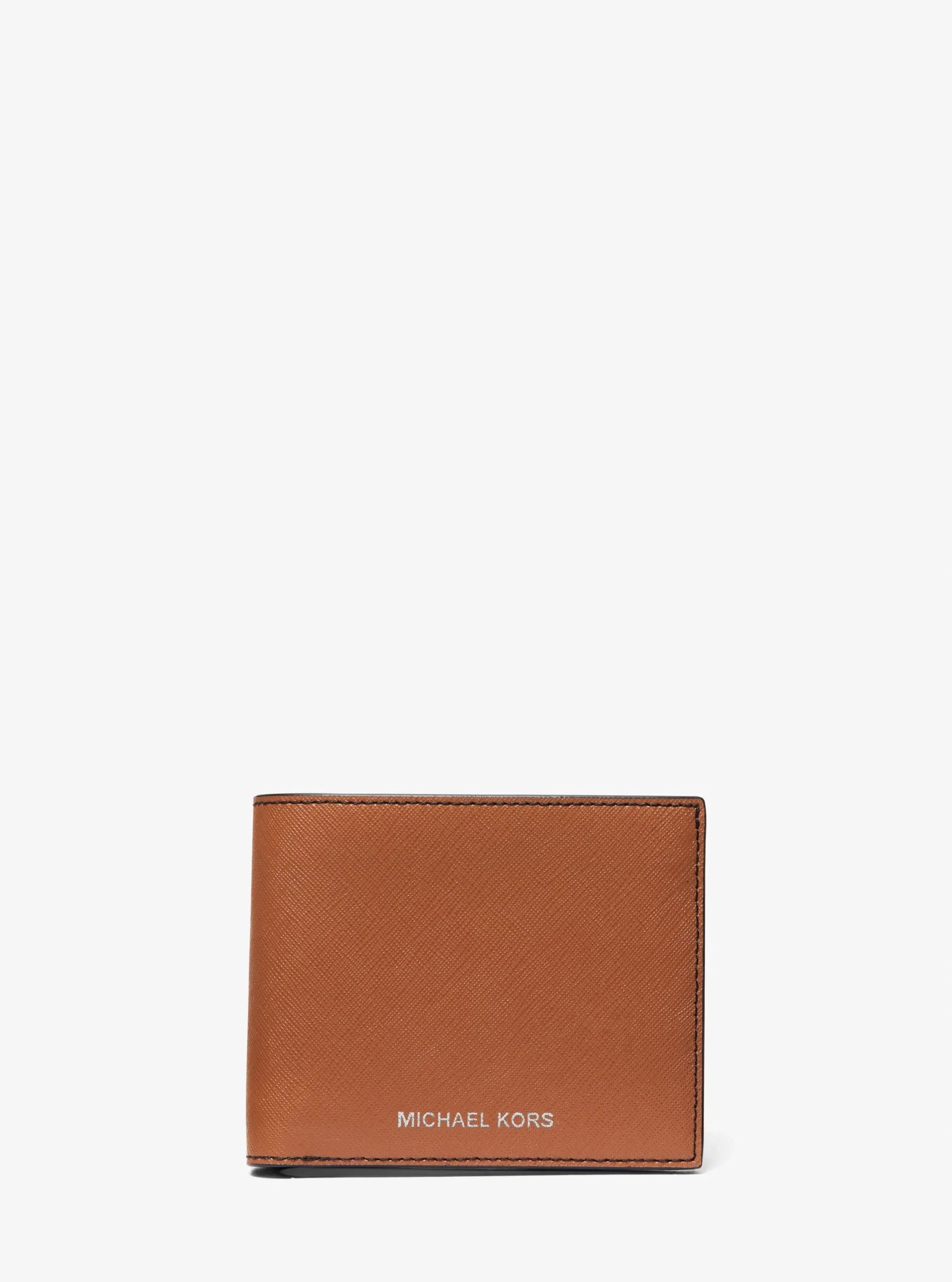 Michael Kors Varick Saffiano Leather Billfold Wallet With Passcase - Preorder