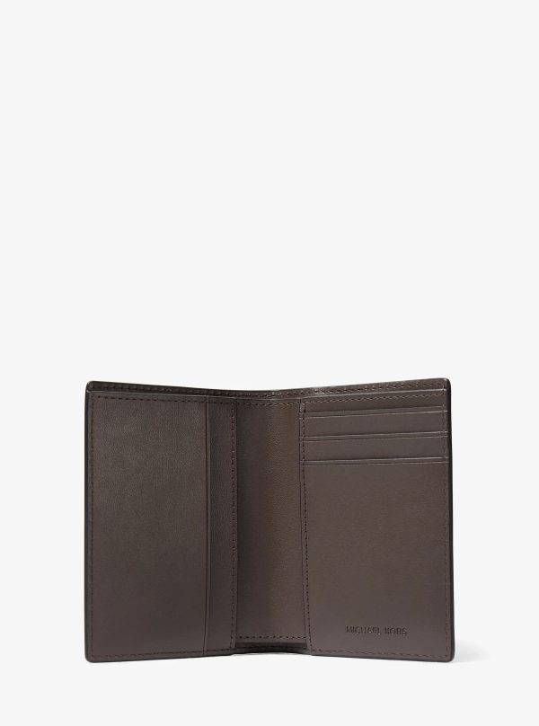 Michael Kors Hudson Leather Folio Card Case - Preorder