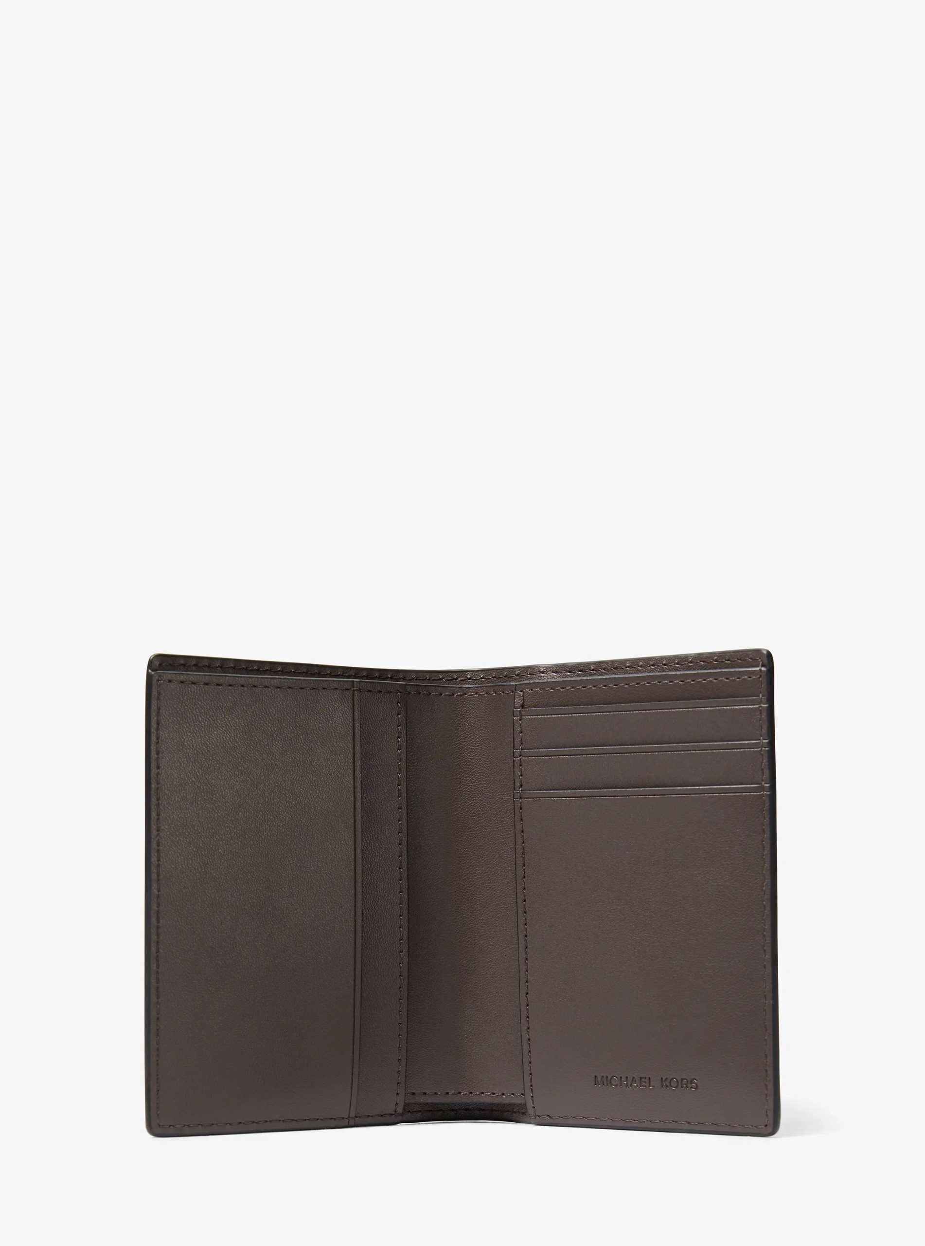 Michael Kors Hudson Leather Folio Card Case - Preorder