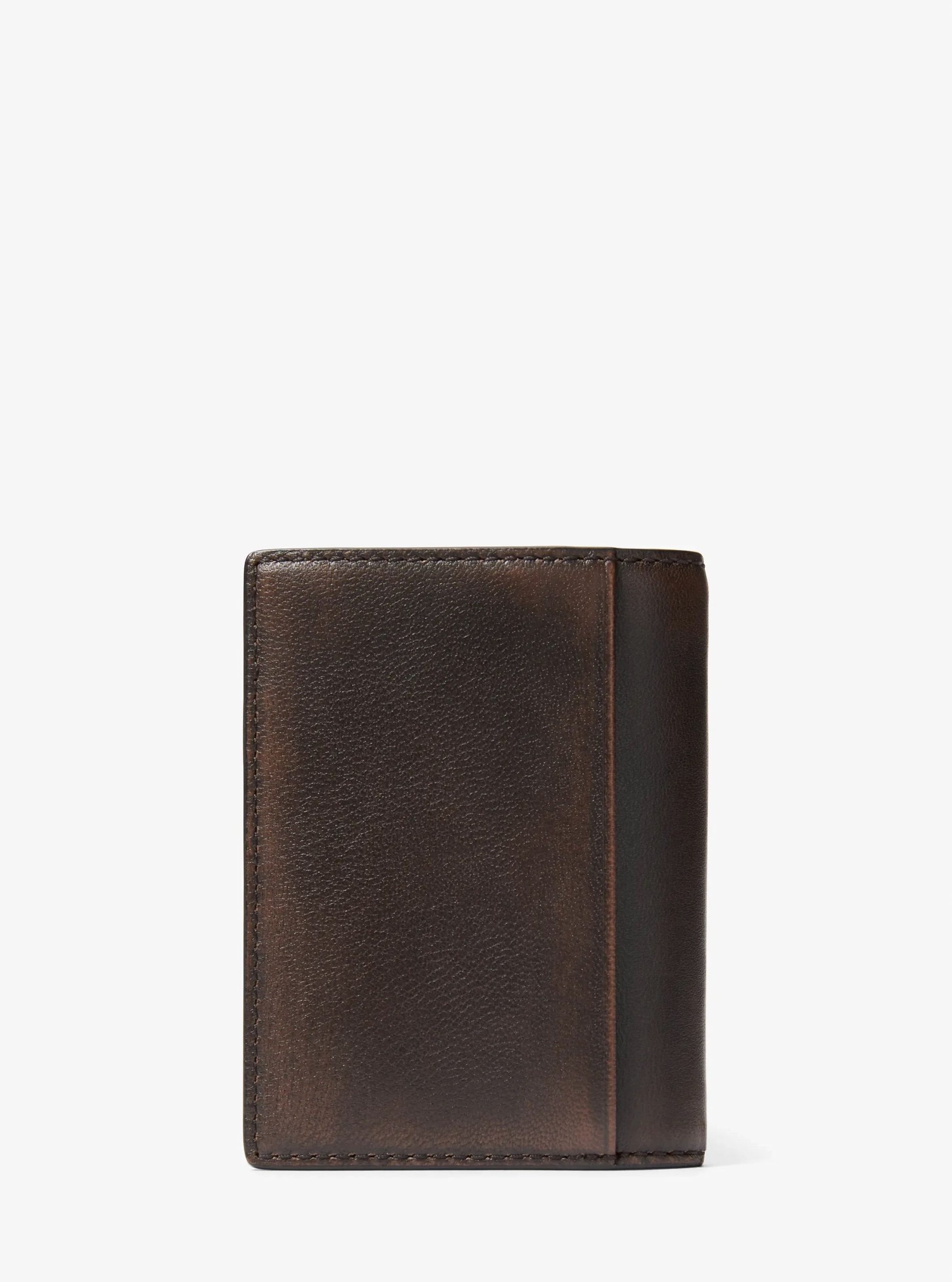 Michael Kors Hudson Leather Folio Card Case - Preorder