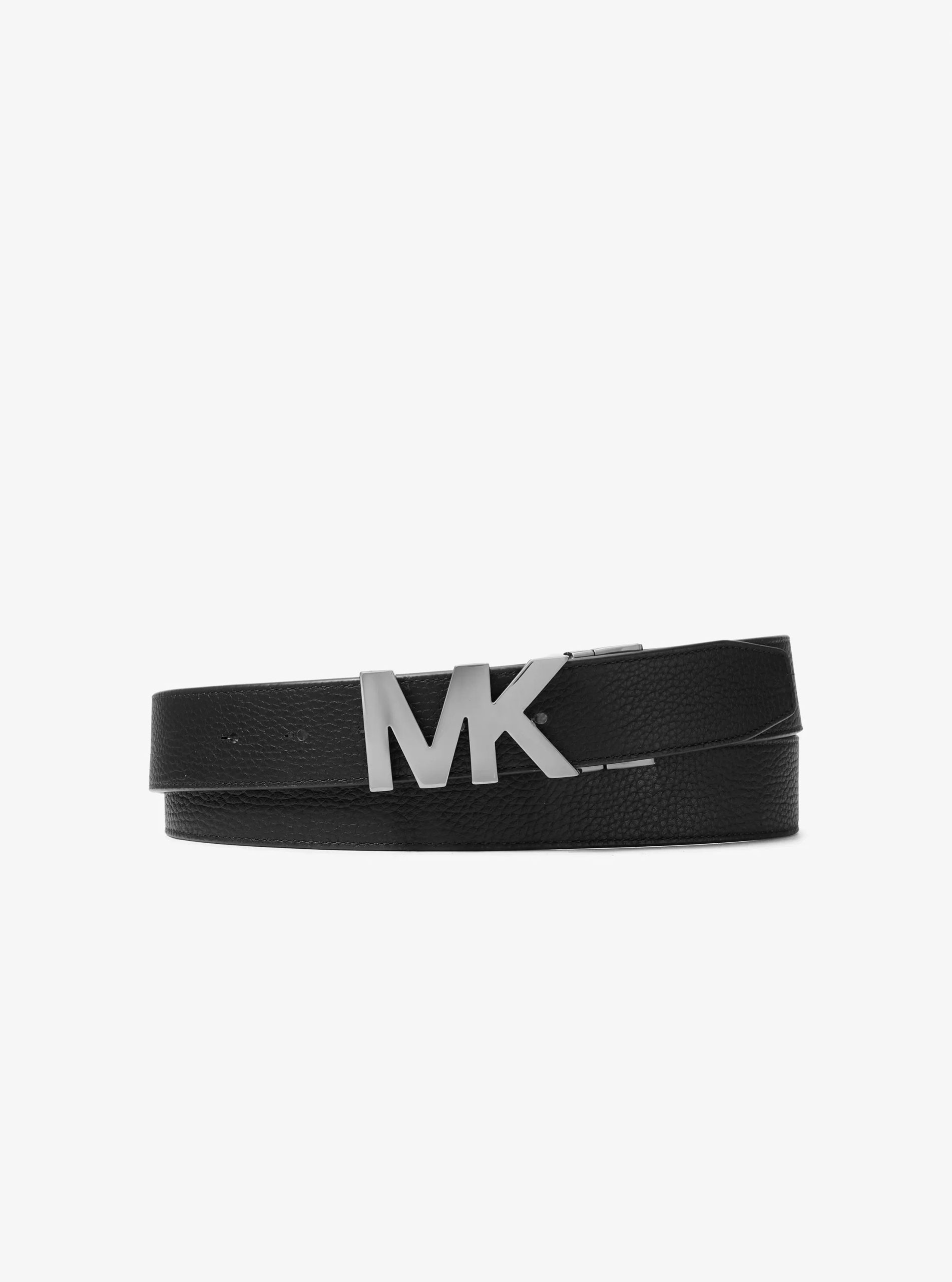Michael Kors Leather and Signature Logo Card Case and Belt Gift Set - Preorder
