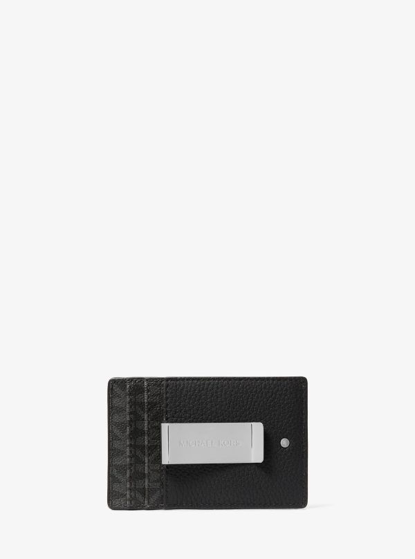 Michael Kors Leather and Signature Logo Card Case and Belt Gift Set - Preorder