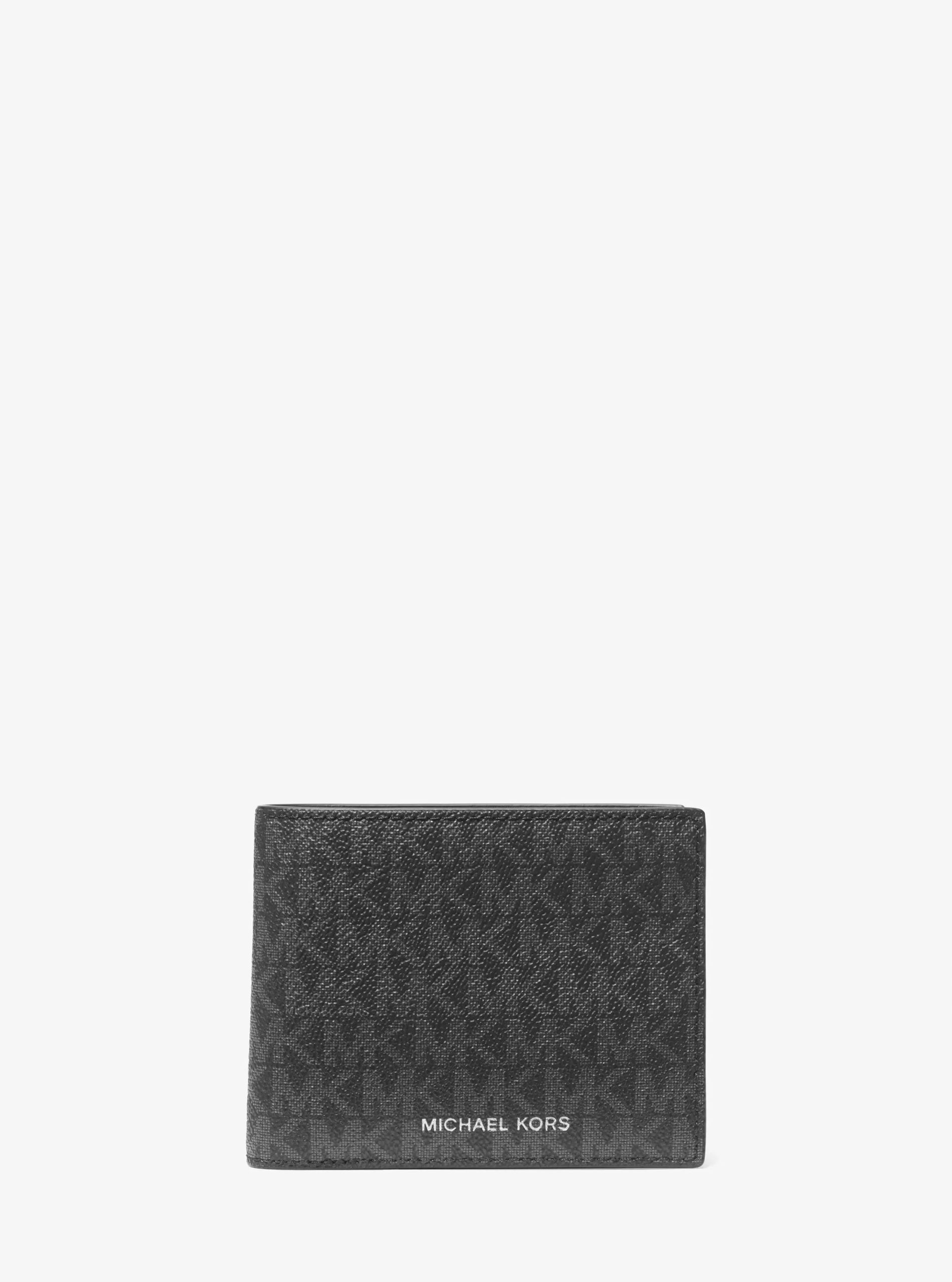 Michael Kors Harrison Logo Billfold Wallet With Passcase - Preorder