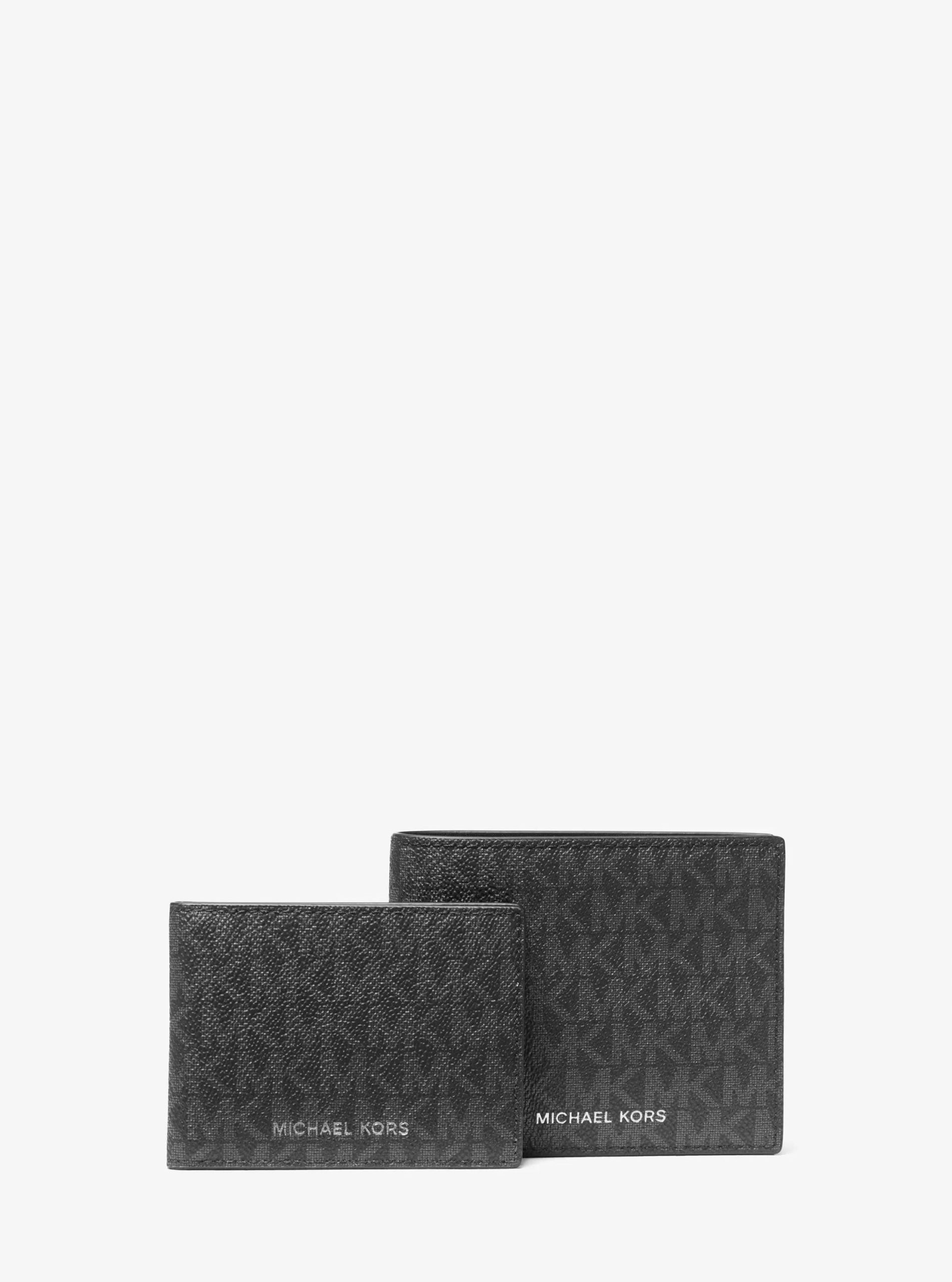 Michael Kors Harrison Logo Billfold Wallet With Passcase - Preorder