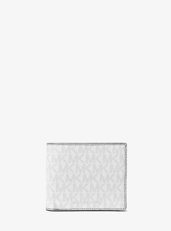 Michael Kors Greyson Logo Billfold Wallet With Coin Pocket - Preorder