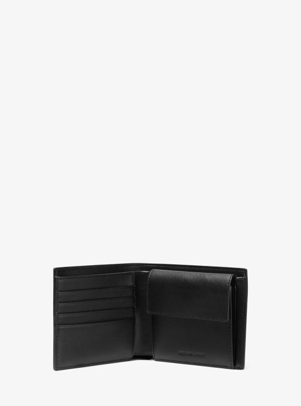 Michael Kors Greyson Logo Billfold Wallet With Coin Pocket - Preorder
