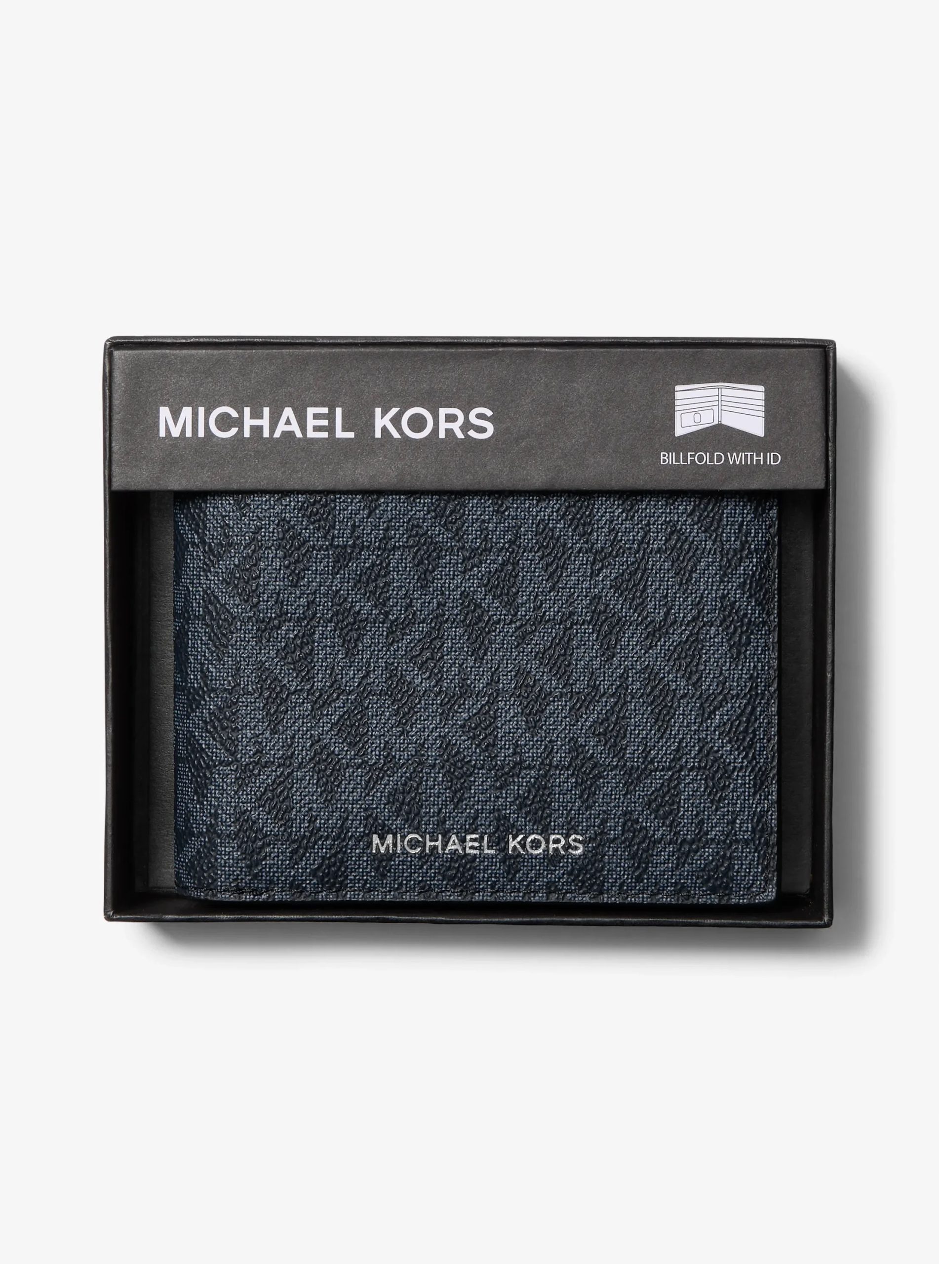 Michael Kors Hudson Signature Logo Billfold Wallet - Preorder