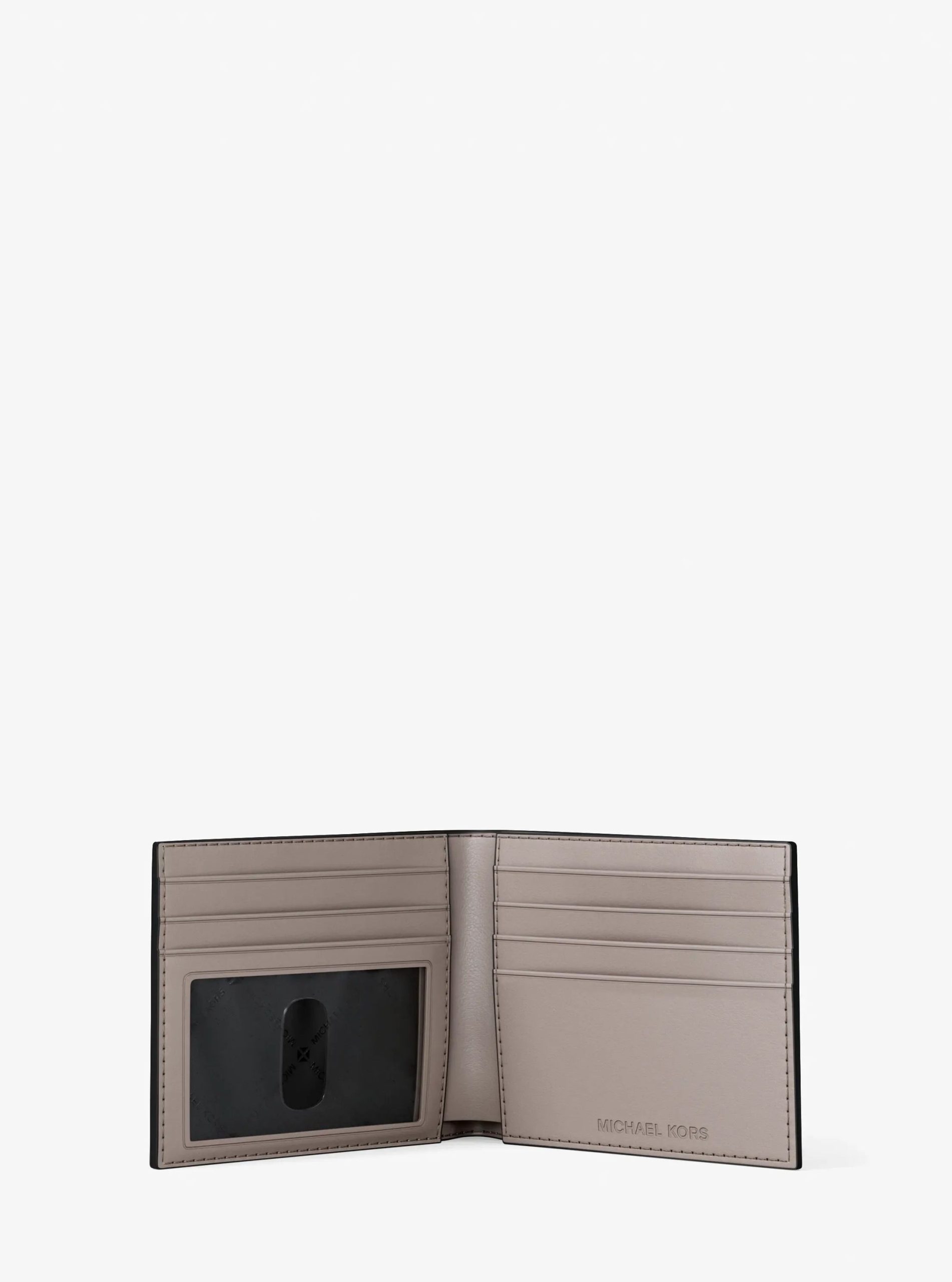 Michael Kors Hudson Pebbled Leather Billfold Wallet - Preorder