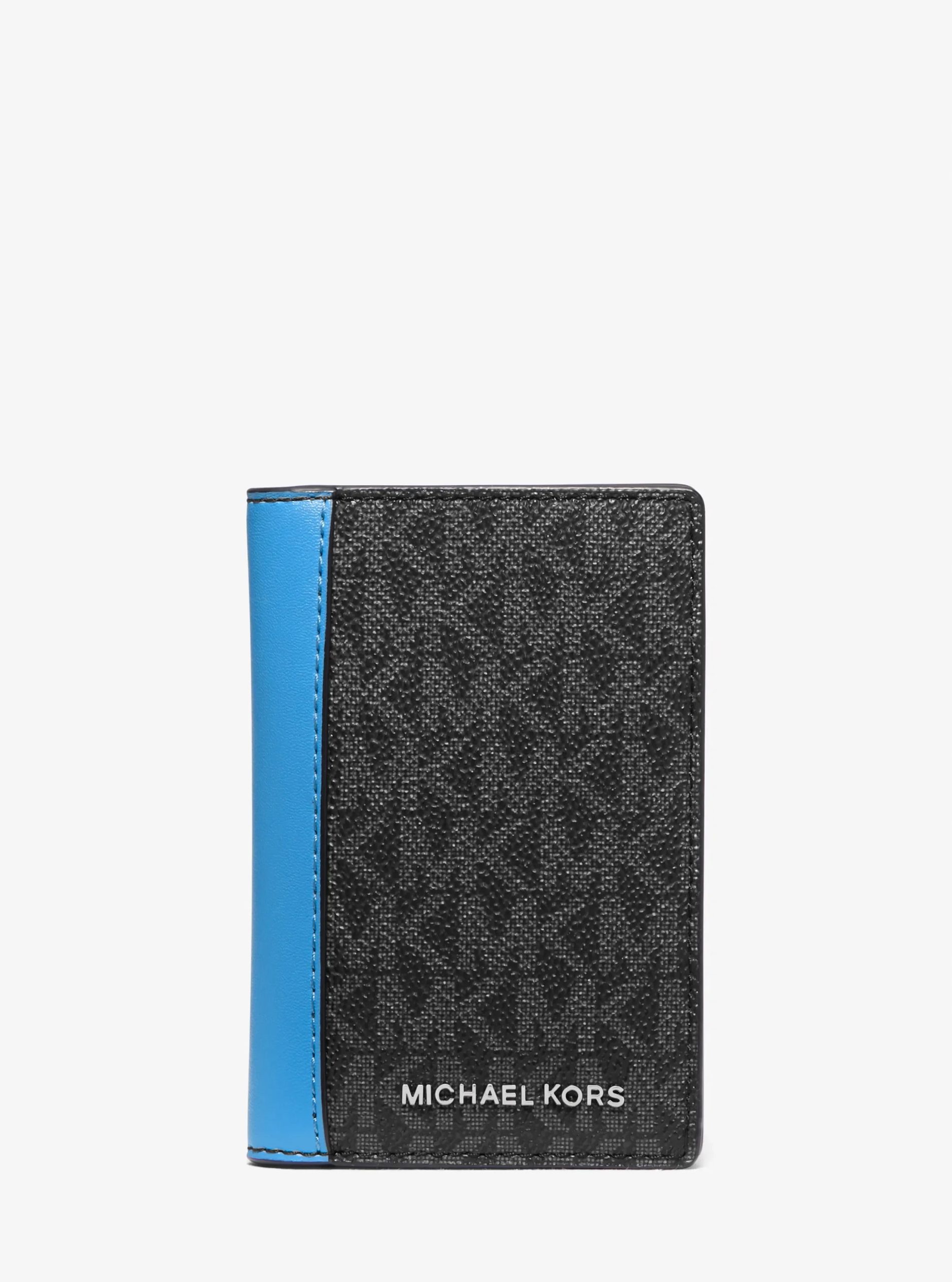 Michael Kors Hudson Signature Logo Folio Card Case - Preorder