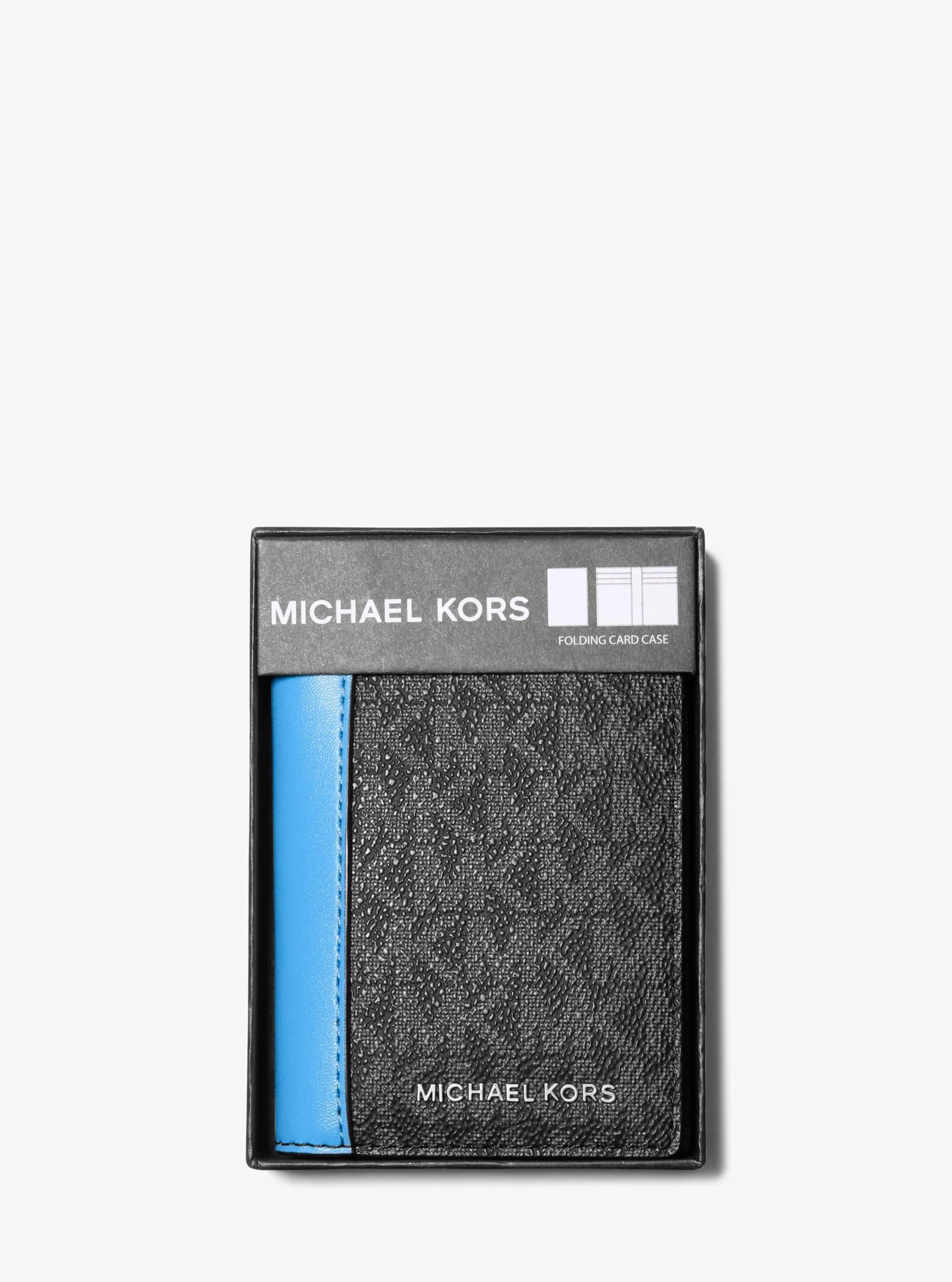 Michael Kors Hudson Signature Logo Folio Card Case - Preorder