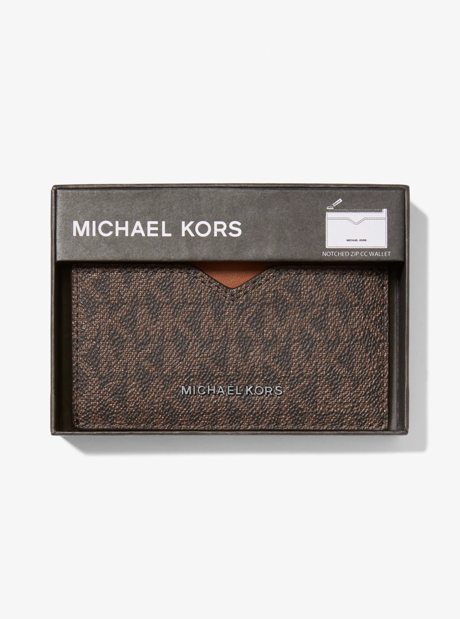 Michael Kors Hudson Signature Logo Card Case - Preorder