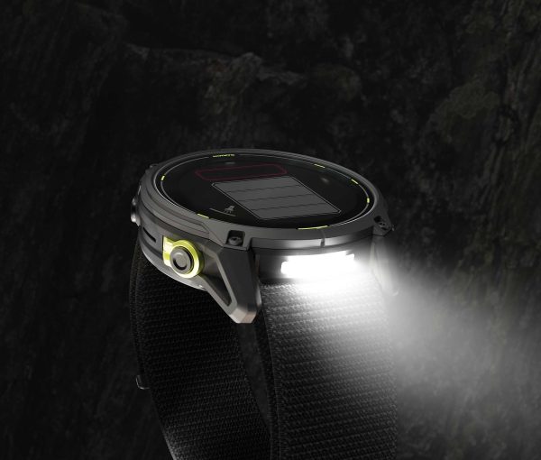 Garmin Enduro 3 Carbon Gray DLC Titanium with Black UltraFit Nylon Band