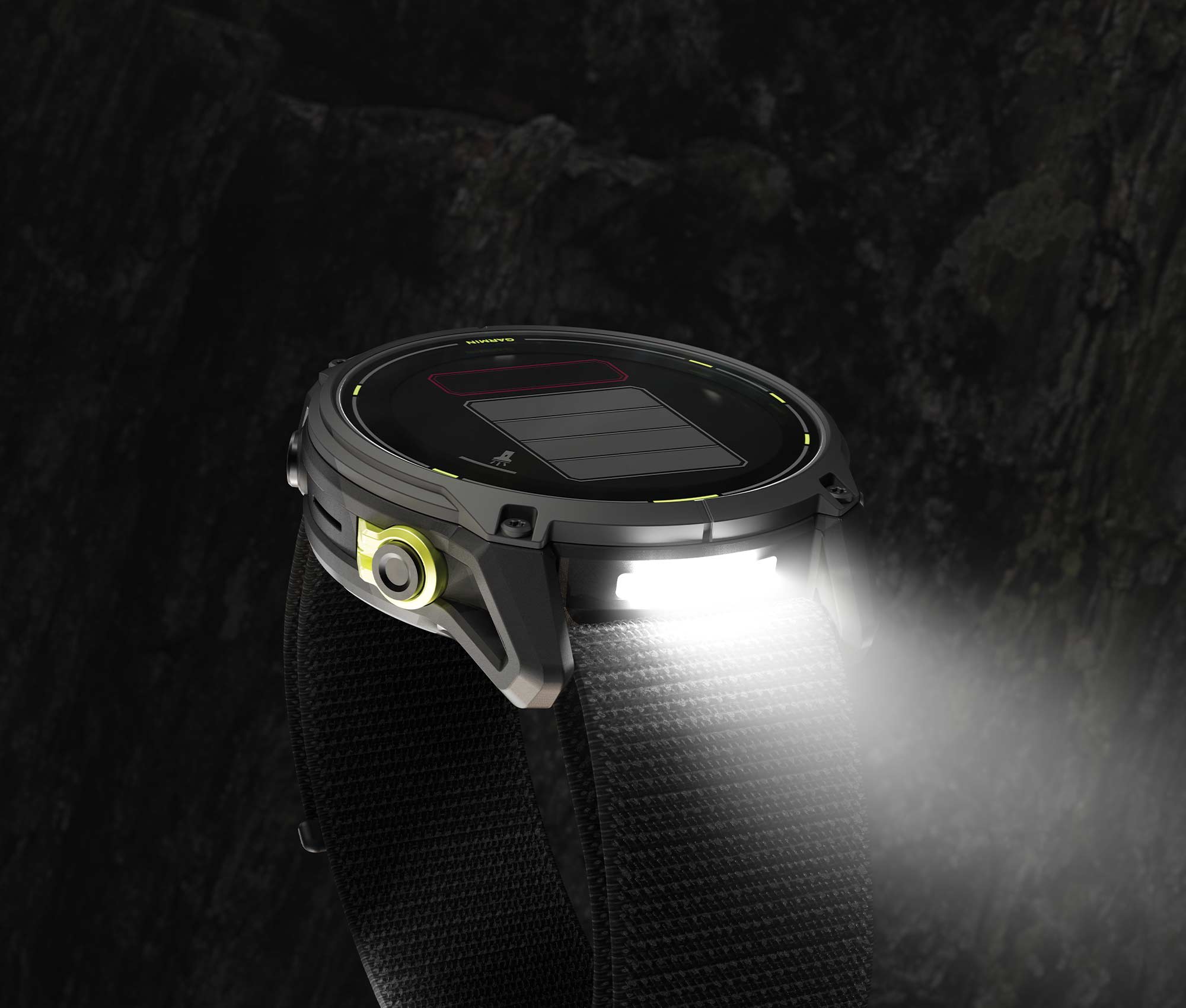 Garmin Enduro 3 Carbon Gray DLC Titanium with Black UltraFit Nylon Band
