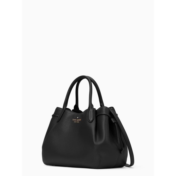 Kate Spade Dumpling Large Satchel Bag - Preorder — Black