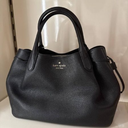 Kate Spade Dumpling Large Satchel Bag - Preorder — Black (001)