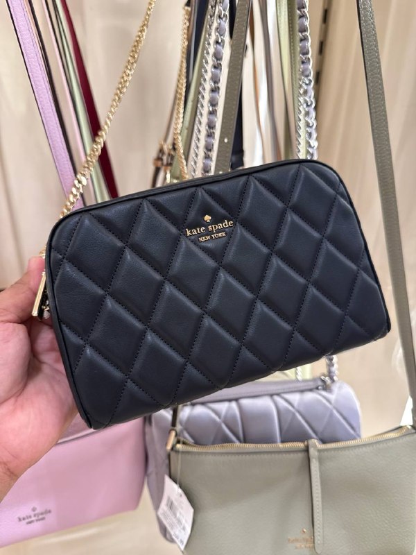Kate Spade Carey Chain Camera Bag - Preorder — Black (001)