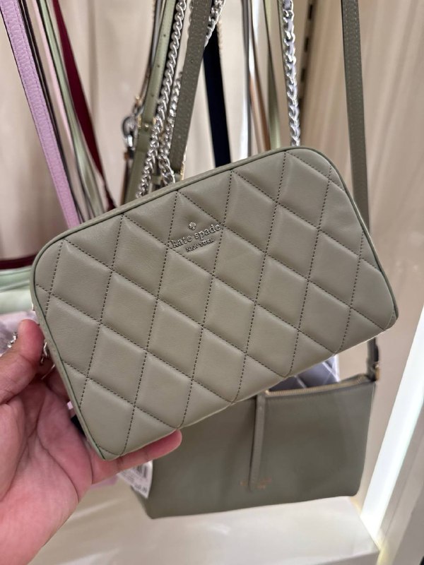 Kate Spade Carey Chain Camera Bag - Preorder — Elm (201)
