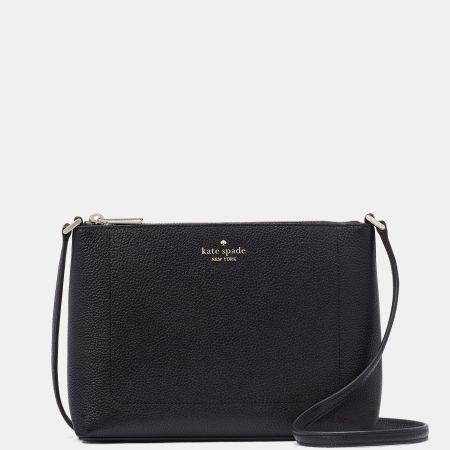 Kate Spade Leila Crossbody Bag - Preorder — Black (001)